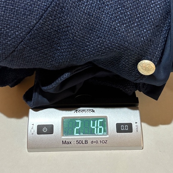 Ellen Tracy Women  Linen Tweed Textured Button Blazer Jacket Sz14 Classic Preppy - Picture 16 of 16